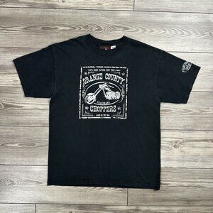 Vintage Y2K Orange County Choppers Biker T Shirt